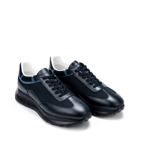 Muške plitke cipele HARMONT&BLAINE-6150 teget ravne